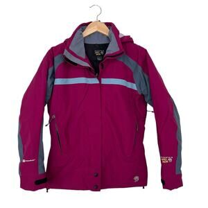 Mountain Hardwear Conduit Maroon Ski Winter Jacket Sz 6